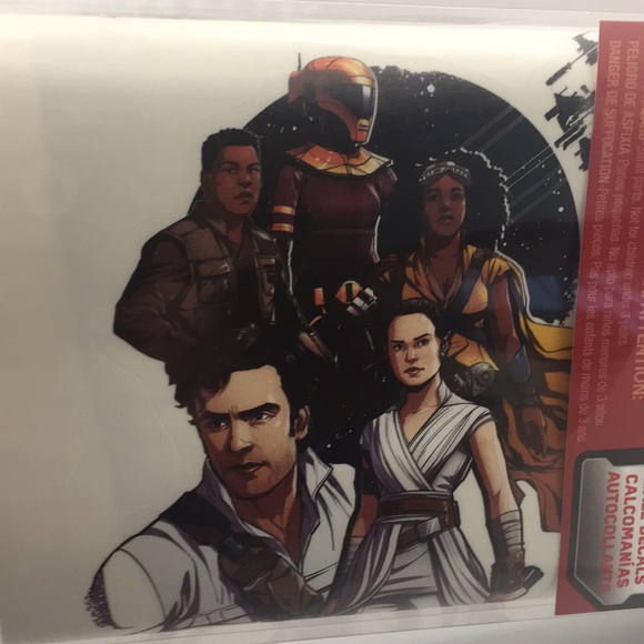 Star Wars Peel and Stick Wall Decals Bedroom Decoration Boys - Picture 8 of 10